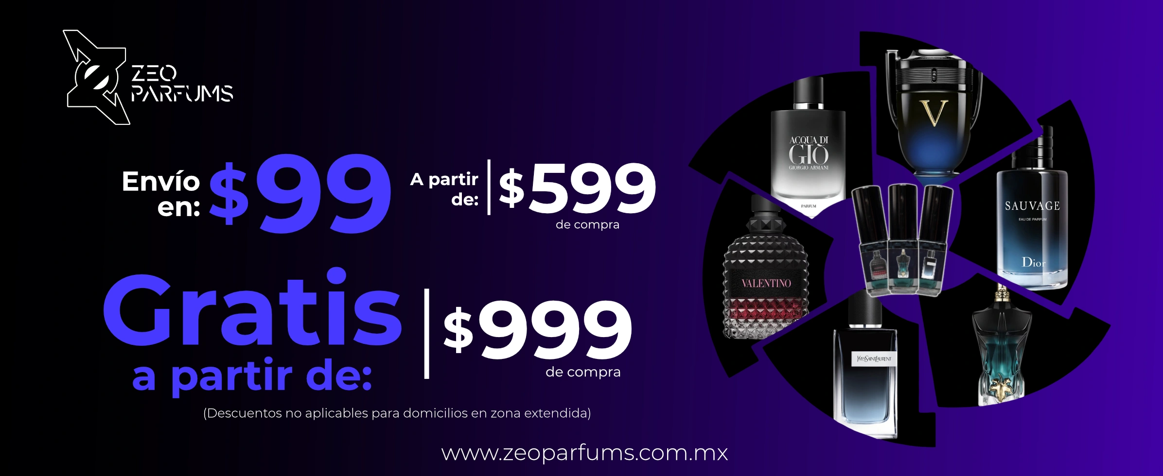 Banner ZEO Parfums