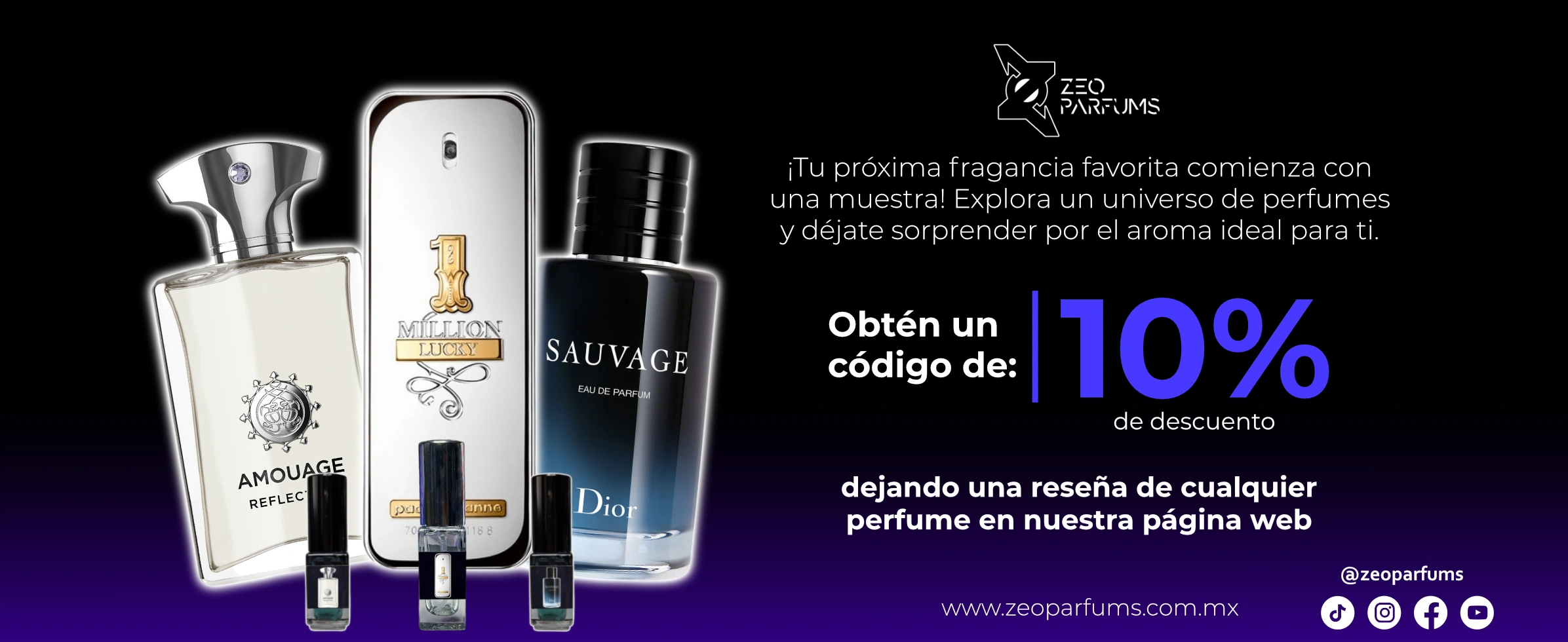 Banner ZEO Parfums