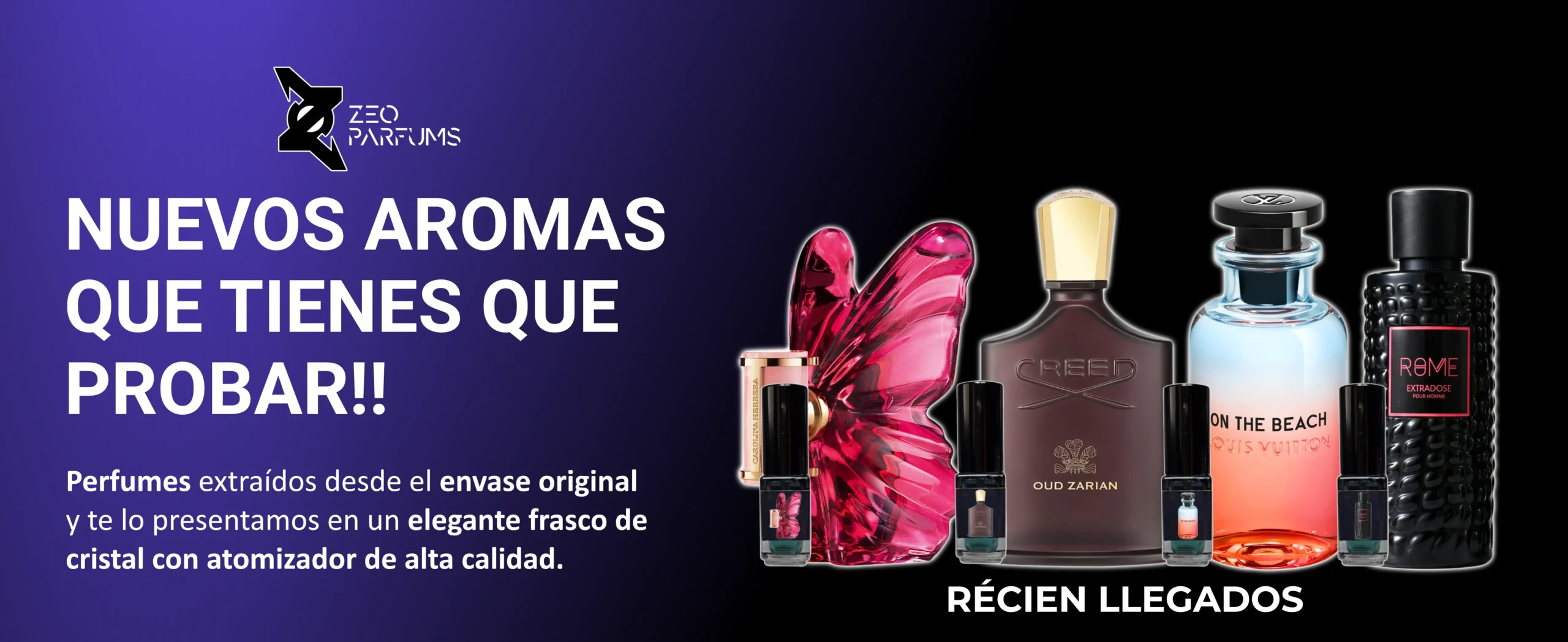 Banner ZEO Parfums