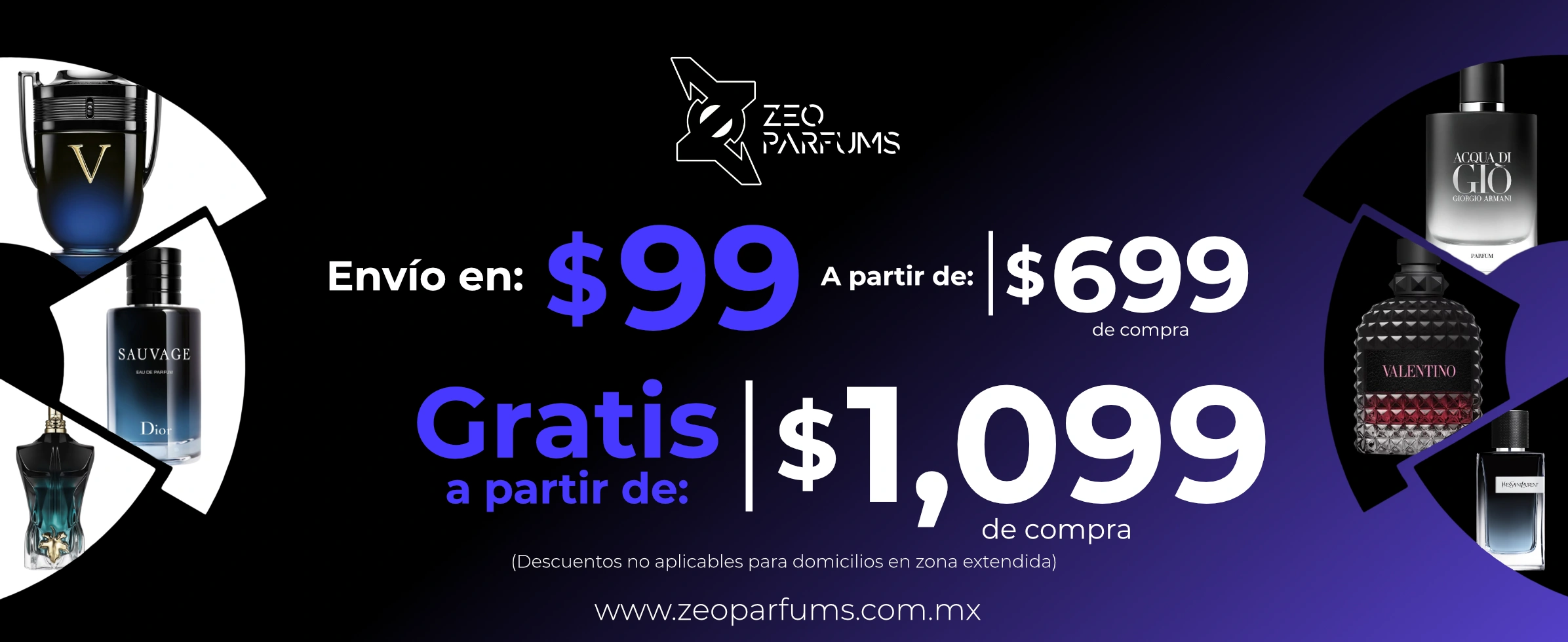 Franja de imagen ZEO Parfums