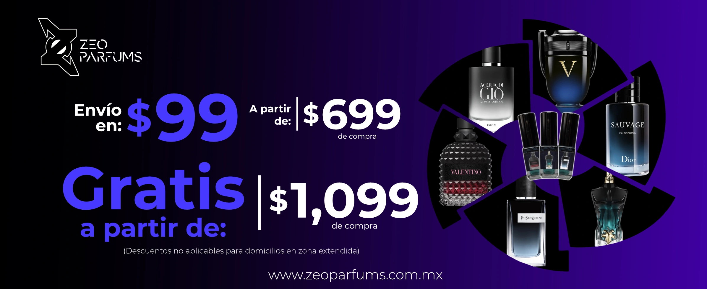 Banner ZEO Parfums