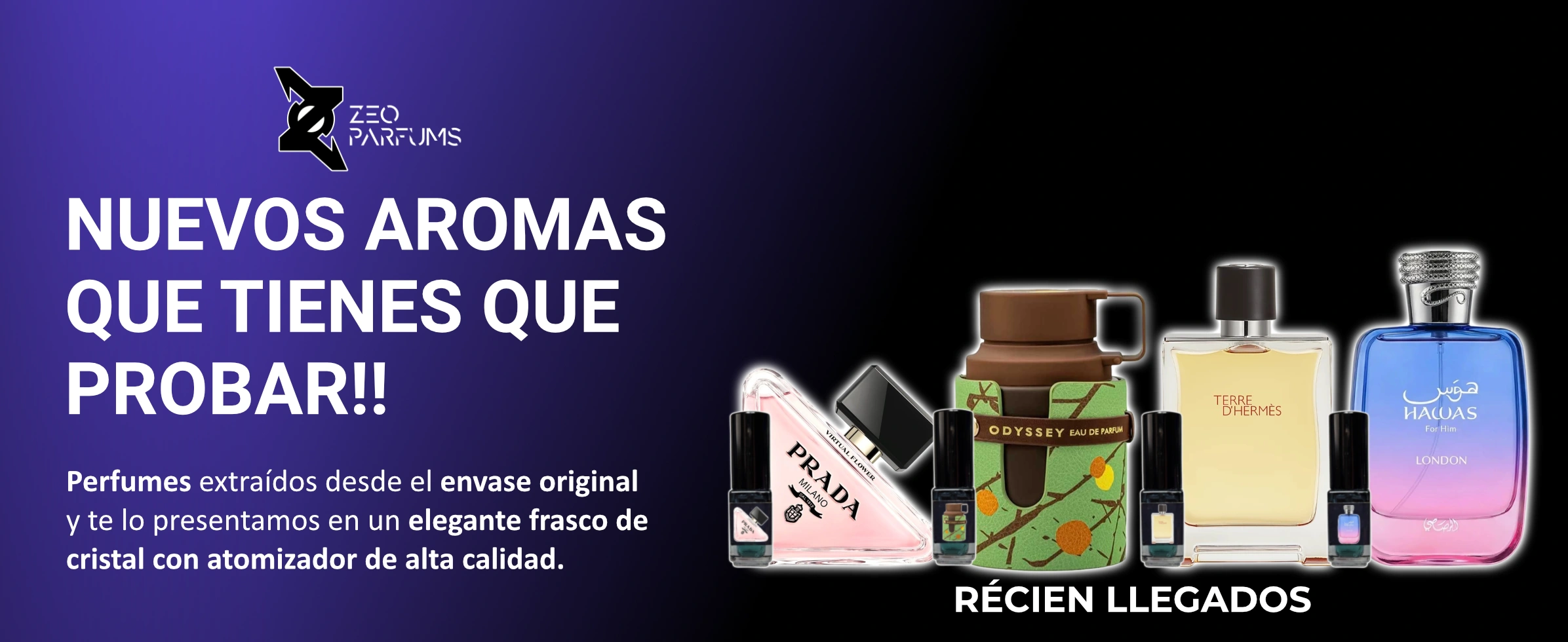 Banner ZEO Parfums