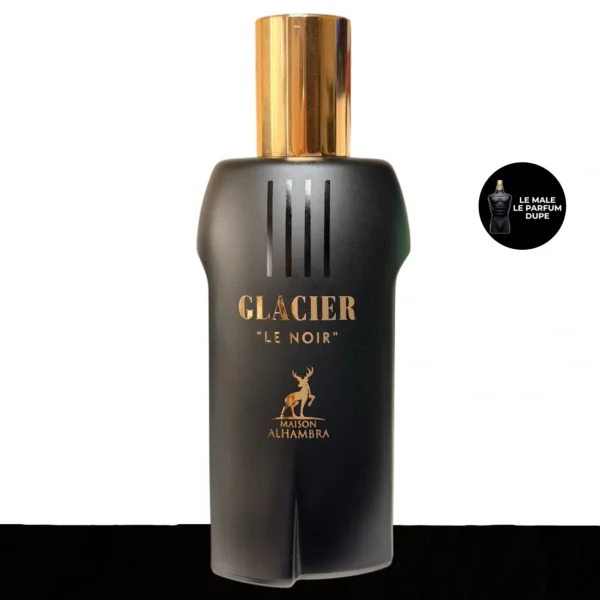 GLACIER LE NOIRE - LE MALE LE PARFUM DUPE - MAISON ALHAMBRA