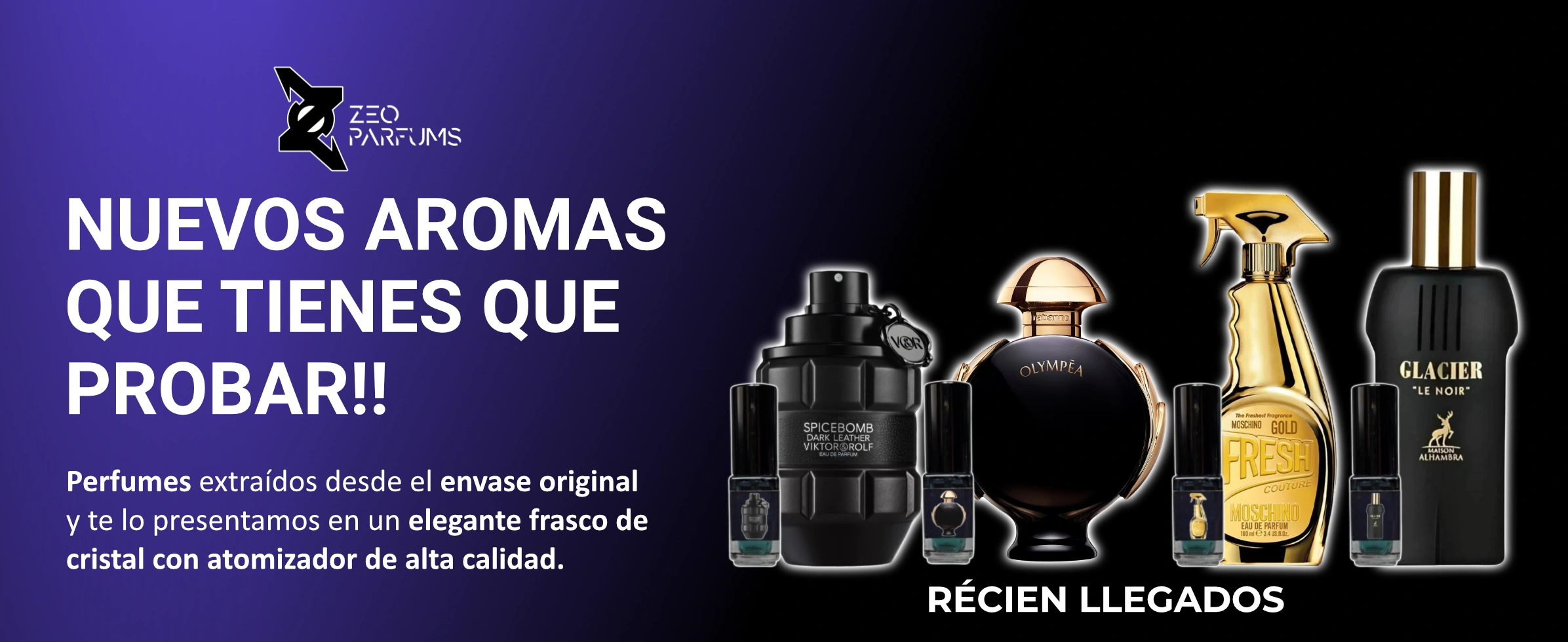 Banner ZEO Parfums