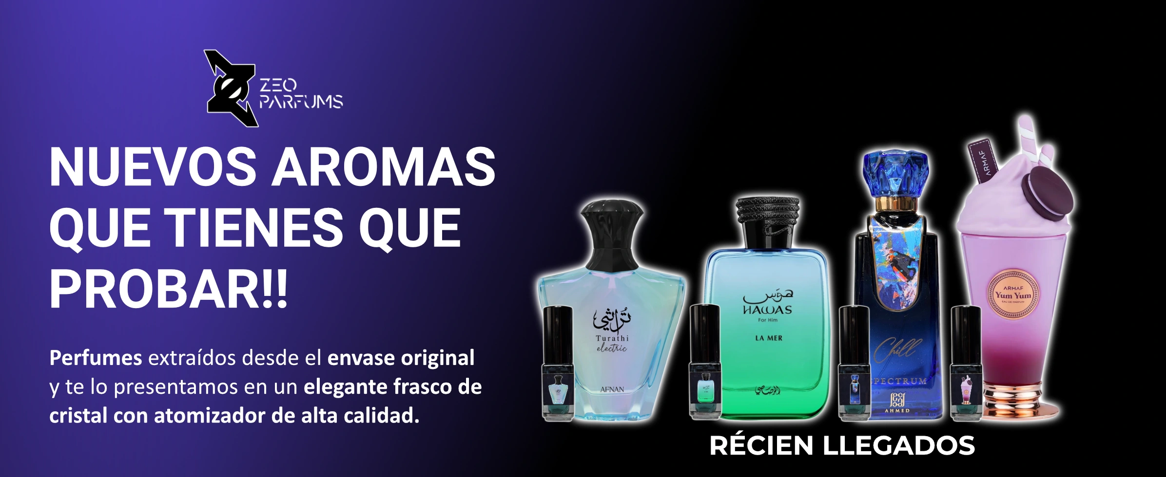 Banner ZEO Parfums